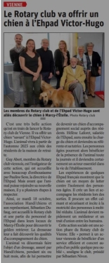 Article du Dauphiné - Opération DOGUY